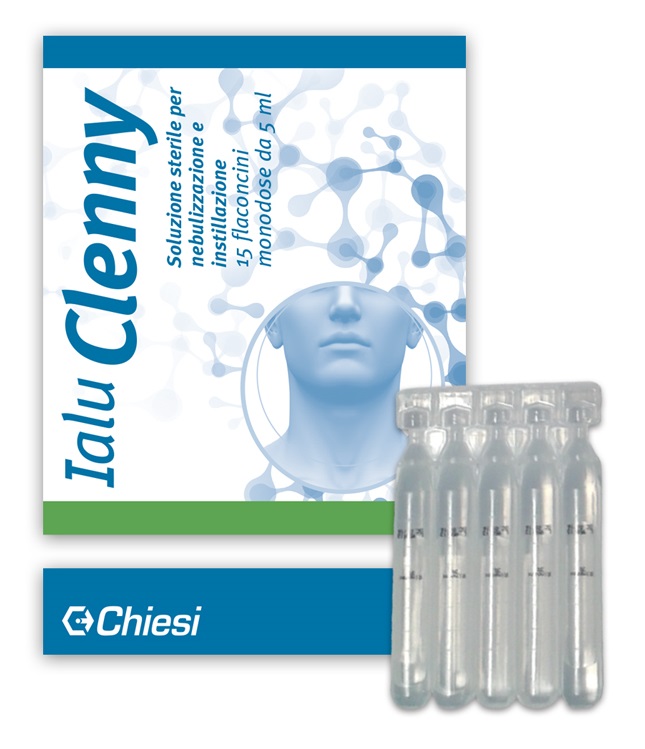 IALU CLENNY 15 FLACONCINI 5 ML SOLUZIONE STERILE PER NEBULIZZAZIONE E INSTILLAZIONE CON ACIDO IALURONICO - Farmaciapacini.it