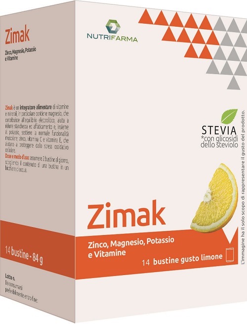 ZIMAK 14 BUSTE 6 G LIMONE - Farmaciapacini.it
