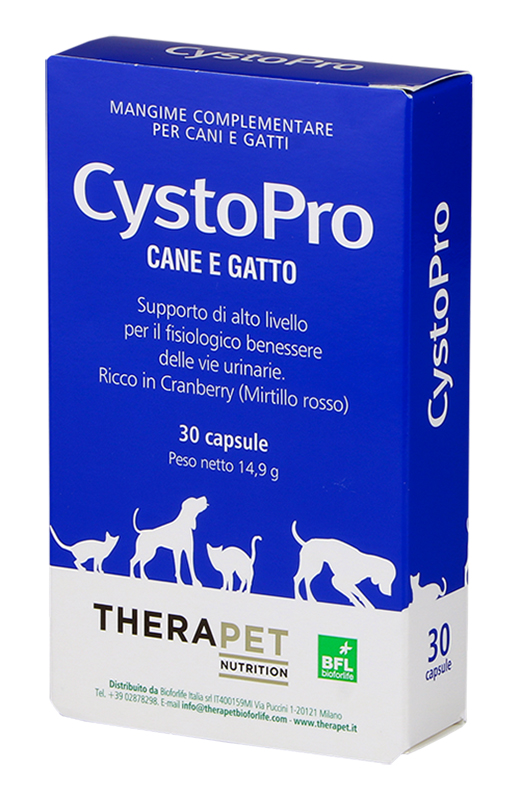 CYSTOPRO THERAPET 30 CAPSULE - Farmaciapacini.it