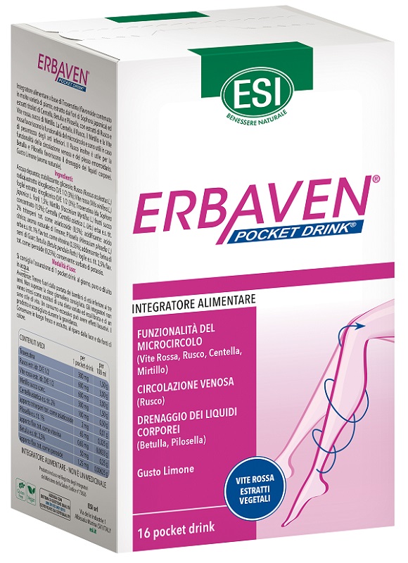 ESI ERBAVEN 16 POCKET DRINK 320 ML - Farmaciapacini.it