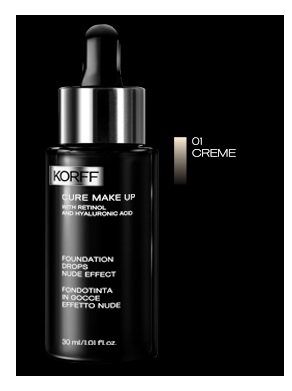 KORFF CURE MAKE UP FONDOTINTA GOCCE 01 CREME 30 ML - Farmaciapacini.it