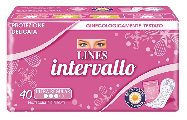 PROTEGGISLIP LINES INTERVALLO RIPIEGATO 40 PEZZI - Farmaciapacini.it