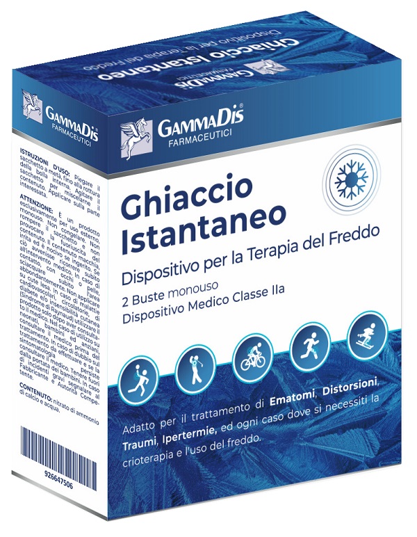 GHIACCIO ISTANTANEO TNT GAMMADIS 2 PEZZI - Farmaciapacini.it