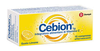 CEBION EFFERVESCENTE VITAMINA C LIMONE 10 COMPRESSE - Farmaciapacini.it