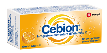 CEBION EFFERVESCENTI VITAMINA C ARANCIA 10 COMPRESSE - Farmaciapacini.it