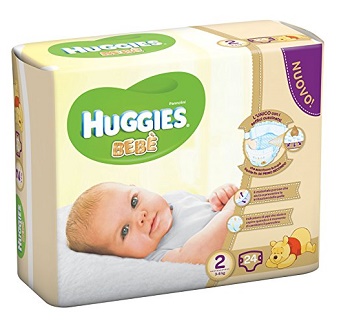 PANNOLINO HUGGIES EXTRA CARE BEBE' BASE 2 24 PEZZI - Farmaciapacini.it