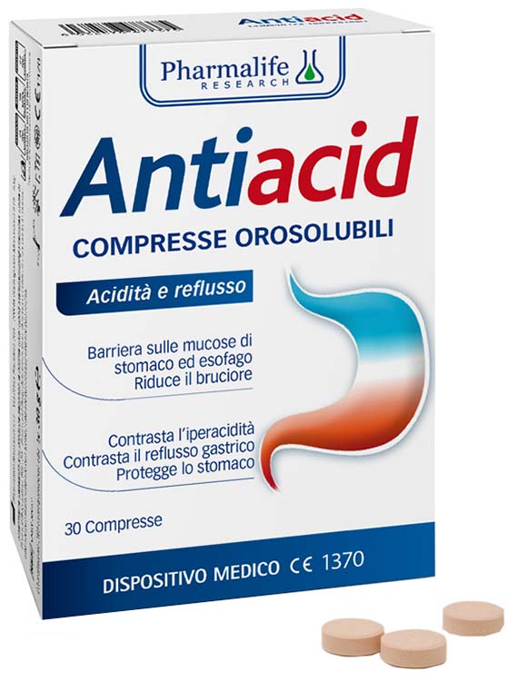 ANTIACID 30 COMPRESSE OROSOLUBILI - Farmaciapacini.it