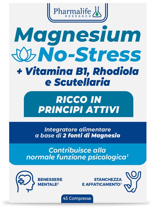MAGNESIUM NO STRESS 45 COMPRESSE - Farmaciapacini.it
