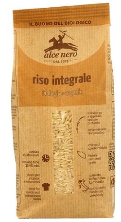 RISO INTEGRALE BIO 500 G - Farmaciapacini.it
