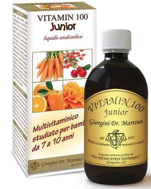 VITAMIN 100 JUNIOR LIQUIDO ANALCOLICO 500 ML - Farmaciapacini.it