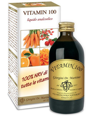 VITAMIN 100 LIQUIDO ANALCOLICO 200 ML - Farmaciapacini.it