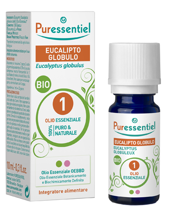 PURESSENTIEL EUCALIPTO GLOBULO OLIO ESSENZIALE BIO 10 ML - Farmaciapacini.it