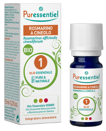PURESSENTIEL ROSMARINO CINEOLO OLIO ESSENZIALE BIO 10 ML - Farmaciapacini.it