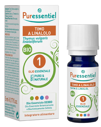 PURESSENTIEL LINO LINALOLO OLIO ESSENZIALE BIO 5 ML - Farmaciapacini.it