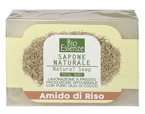 BIO ESSENZE SAPONE NATURALE AMIDO DI RISO 100 G - Farmaciapacini.it