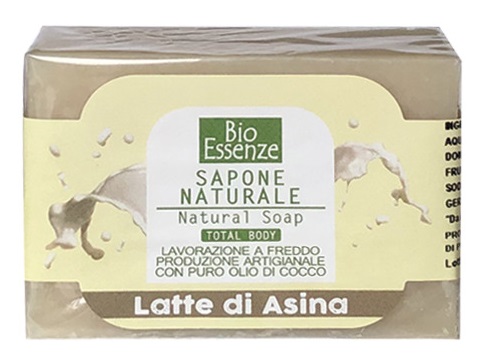 BIO ESSENZE SAPONE NATURALE LATTE DI ASINA 100 G - Farmaciapacini.it