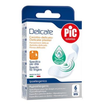 CEROTTO PIC DELICATE DITA ANTIBATTERICO 6 PEZZI - Farmaciapacini.it