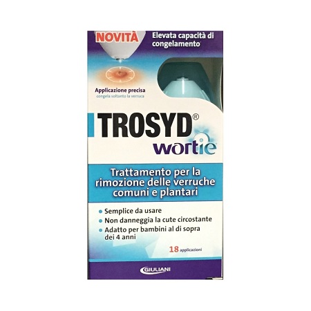 TROSYD WORTIE CRIOGENIZZANTE VERRUCHE COMUNI/PLANTARI 50 G - Farmaciapacini.it