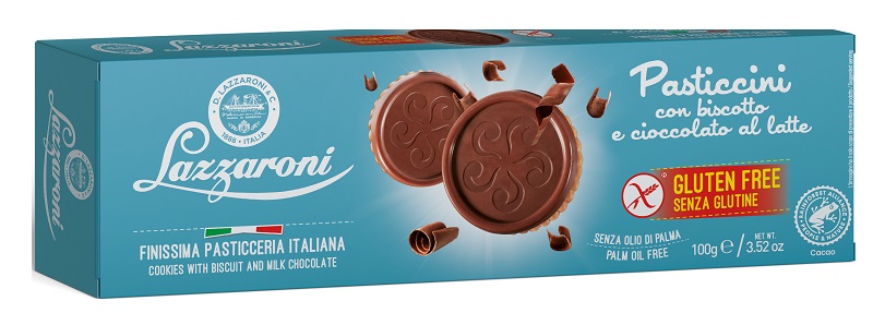 PASTICCINI BISCOTTO/CIOCCOLATO AL LATTE 100 G - Farmaciapacini.it