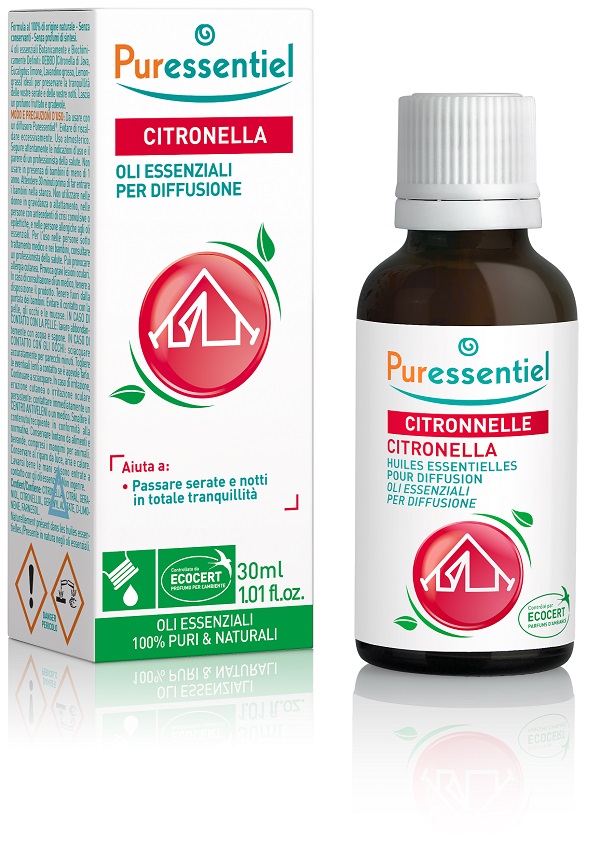 MISCELA CITRONELLA PER DIFFUSIONE 30 ML ECOCERT - Farmaciapacini.it
