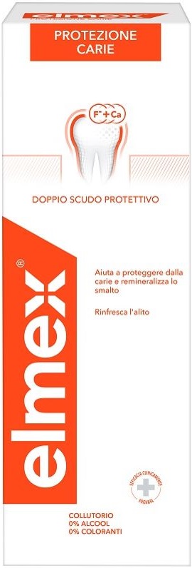 ELMEX PROTEZIONE CARIE COLLUTORIO FLUORURO AMMINICO 400 ML - Farmaciapacini.it