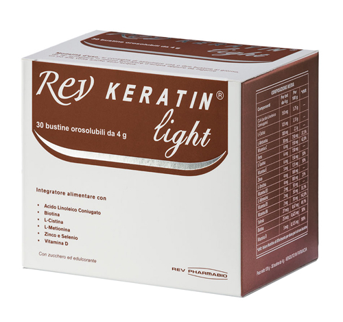 REV KERATIN LIGHT 30 BUSTE 120 G - Farmaciapacini.it