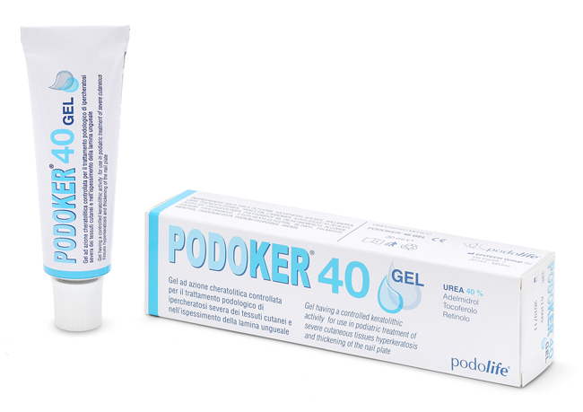 PODOKER 40 GEL AZIONE CHERATOLITICA TUBO DA 30 ML CON APPLICATORE - Farmaciapacini.it