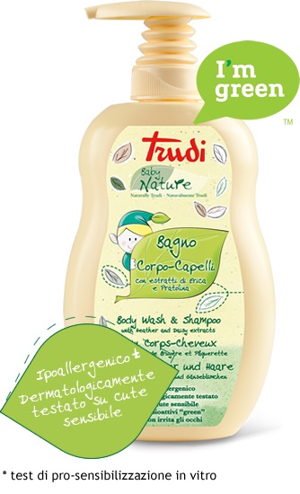 TRUDI BABY NATURE BAGNO CORPO CAPELLI 400 ML - Farmaciapacini.it