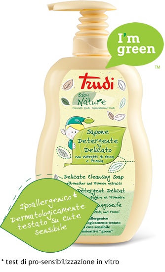 TRUDI BABY NATURE SAPONE DETERGENTE DELICATO 400 ML - Farmaciapacini.it