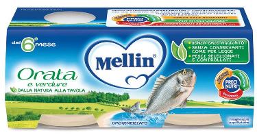 MELLIN OMOGENEIZZATO ORATA 2X80 G - Farmaciapacini.it
