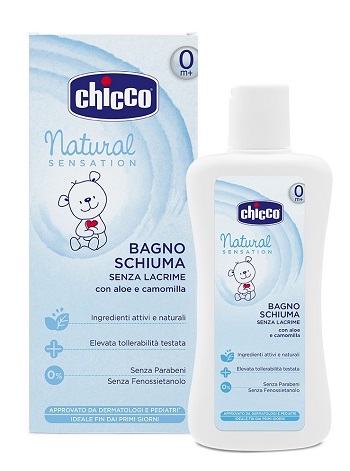 CHICCO BAGNOSCHIUMA NATURAL SENSATION 500 ML - Farmaciapacini.it