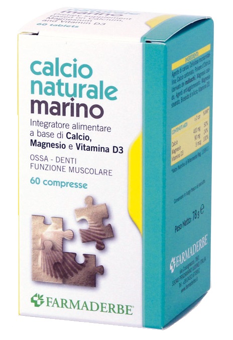 SALCIO NATURALE MARINO 60 COMPRESSE - Farmaciapacini.it