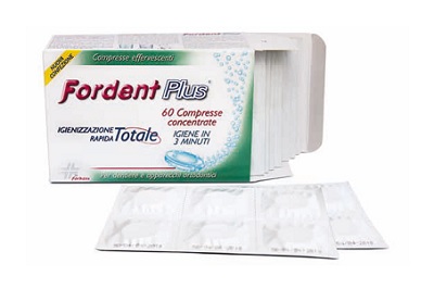 FORDENT PLUS 60 COMPRESSE CONCENTRATE PER DENTIERE E APPARECCHI ORTODONTICI - Farmaciapacini.it