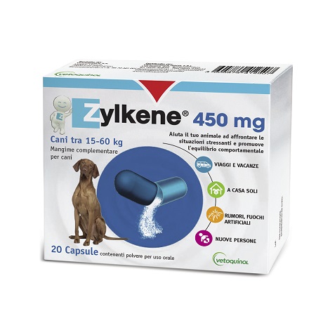 ZYLKENE CANI 20 CAPSULE DA 450 MG - Farmaciapacini.it