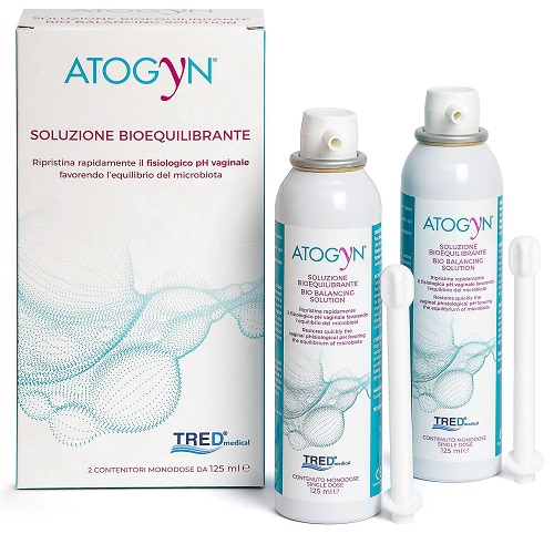 ATOGYN DISPOSITIVO IGIENE VAGINALE E RIPRISTINO PH FISIOLOGICO BAG ON VALVE 2 PEZZI DA 125ML - Farmaciapacini.it