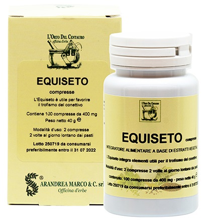 EQUISETO 400 MACERATO GLICERICO 100  COMPRESSE - Farmaciapacini.it