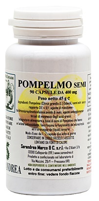 POMPELMO SEMI 400 MACERATO GLICERICO 90 CAPSULE - Farmaciapacini.it