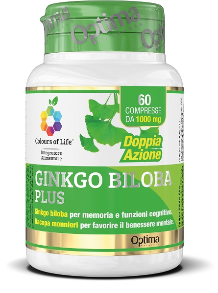COLORUS OF LIFE GINKGO BILOBA PLUS 60 COMPRESSE 1000 MG - Farmaciapacini.it