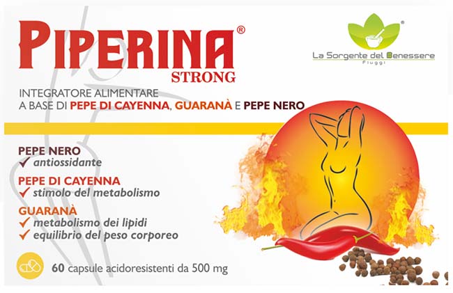 PIPERINA STRONG 60 CAPSULE - Farmaciapacini.it