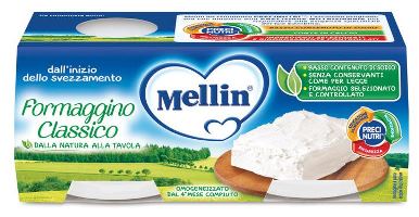 MELLIN BABY FORMAGGINO CLASSICO 2 X 80 G - Farmaciapacini.it