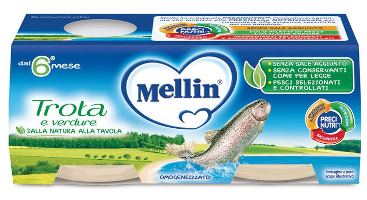 MELLIN OMOGENEIZZATO TROTA 2 X 80 G - Farmaciapacini.it