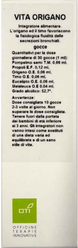 VITA ORIGANO GOCCE 30ML - Farmaciapacini.it
