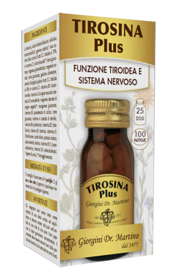 TIROSINA PLUS 100 PASTIGLIE - Farmaciapacini.it