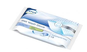TENA WET WASH GLOVE GUANTO DETERGENTE UMIDIFICATO 8 PEZZI - Farmaciapacini.it
