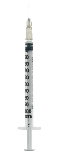 SIRINGA PER INSULINA EXTRAFINE 1ML 100 UI AGO REMOVIBILE 27 GAUGE 0,40X12 MM 1 PEZZO - Farmaciapacini.it
