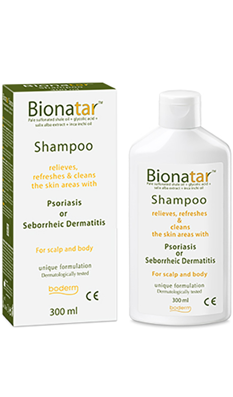 BIONATAR SHAMPOO INDICATO IN PRESENZA DI SINTOMI DI PSORIASI O DERMATITE SEBORROICA 300 ML CE - Farmaciapacini.it