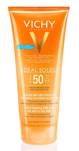 IDEAL SOLEIL GEL WET CORPO SPF50 200 ML - Farmaciapacini.it