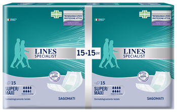 LINES SPECIALIST SAGOMATO MAXI 30 PEZZI - Farmaciapacini.it
