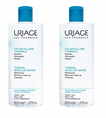 URIAGE EAU MICELLARE PER PELLI NORMALI/SECCHE 1+1 - Farmaciapacini.it