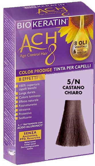 BIOKERATIN ACH8 COLOR PRODIGE 5/N CASTANO CHIARO - Farmaciapacini.it